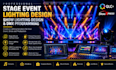 create stage event lighting design show lighting design and dmx programming