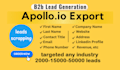 do b2b lead generation using apollo and linkedin sales navigator