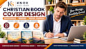 design christian book covers, devotional covers, prayer journals, memoir covers