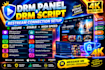 offer drm scripts,restream connection,drm panel