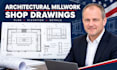draft architectural millwork shop drawings and commercial submittals