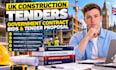 write uk construction tenders government contract bid tender proposal