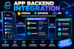 integrate backend services firebase, supabase and apis into your unity game