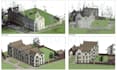 point cloud to dwg file, as built drawing, bim 3d model archicad from pointcloud