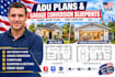 do professional adu plans and garage conversion blueprints