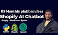 develop a custom ai chatbot for your shopify website