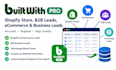 provide shopify store, b2b leads, ecommerce, business leads using builtwith pro