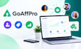 set up goaffpro affiliate referral codes and creator tracking