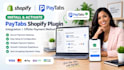 install and activate paytabs shopify plugin integration offsite payment method