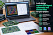 design custom pcb layout, schematic and gerber files