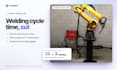 review your robotic welding cell and cut cycle time remotely