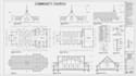 design detailed church architectural drawings, elevations and sections