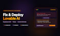 fix lovable supabase lovable ai deploy lovable website lovable saas fix lovable
