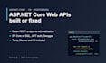 build or fix your asp net core web API and dotnet backend