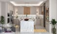 create a 3d kitchen remodel design with realistic renders