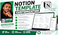 notion expert, notion dashboard, notion template