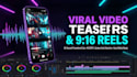 edit viral 60s video teasers vertical reels from your raw shoot