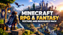 create a minecraft rpg fantasy resource pack with custom textures