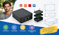 electronic enclosure cad, pcb housing, plastic casing, 3d cad technical drawings