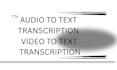 transcribe audio to text and audio to text