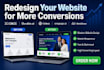 redesign ionos website design durable ai 10web onepage webwave builder