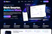 build a responsive webflow saas landing page with gsap animations