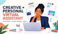 be  virtual assistant, personal assistant and social media VA