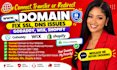 connect domain, transfer domain, fix dns and setup domain