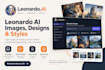 generate leonardo art, leonardo images, leonardo designs, leonardo styles