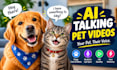 create realistic ai talking pet videos for your dog or cat