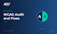 do a wcag accessibility audit and fix issues on your website