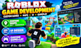create roblox games, maps, UI and custom gameplay