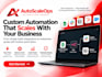 build secure n8n automation and cloud infrastructure