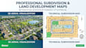 create subdivision maps, land development maps, campground and site plans