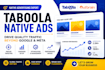 setup, optimize and manage taboola outbrain native ads traffic campaign