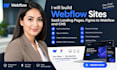 build webflow website, saas landing page, figma to webflow, webflow cms