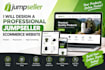 design a professional jumpseller ecommerce website