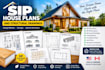 sip house plans and structural drawings