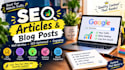 write SEO articles and blog posts that rank on google
