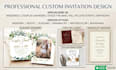 create bridal shower, engagement and couples shower invitations