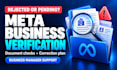 fix rejected meta business verification and business manager setup issues vormac