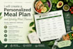create a personalized meal plan and weekly meal planner