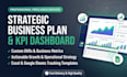 create a strategic business plan, kpis, and okrs