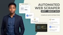 build an automated apify web scraper, brightdata for complex data extraction