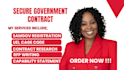 write your rfq, rfi, rfp, bid proposal and government contract