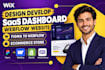 design develop saas dashboard webflow website, figma to webflow, ecommerce store