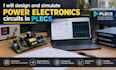 design simulate power electronic circuit in plecs