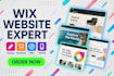 do wix ecommerce website, wix website redesign, website development
