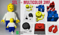 paint your 3d model split convert stl to 3mf for bambu lab multicolor printing