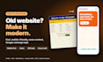 modernize your outdated website into a fast, mobile friendly site